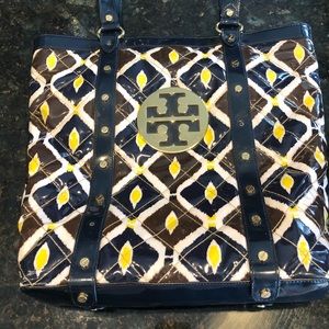 Tory Burch Navy Betty Tote